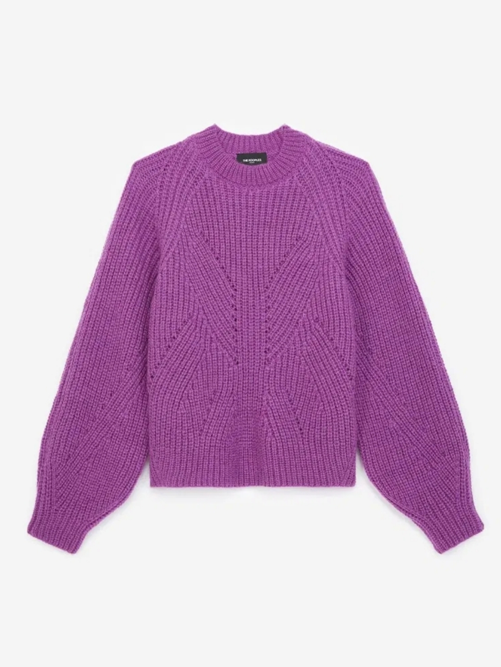THE KOOPLES Knit Sweater With Puffed Sleeves